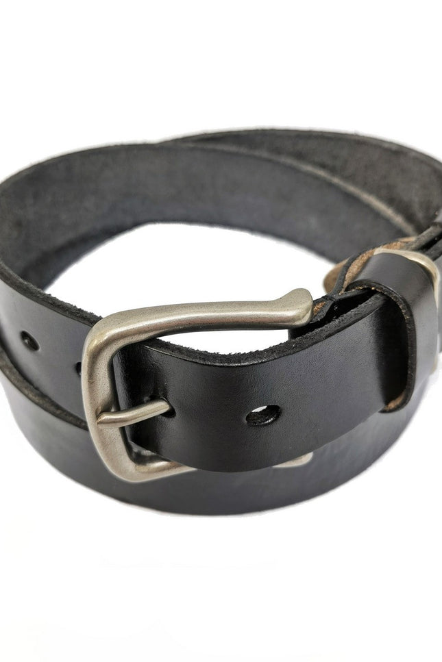 Real Leather Black Belt