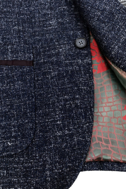Blue Tweed Blazer