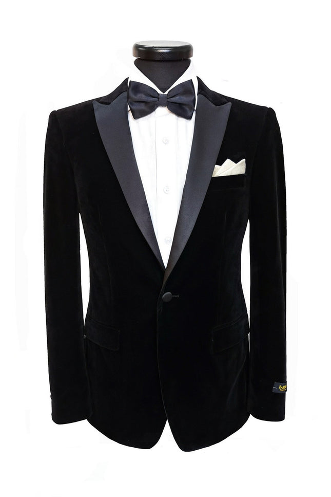Black Velvet Dinner Blazer