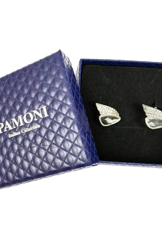Silver Wing Gemstone Cufflinks