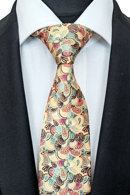 Multi Coloured Paisley Tie