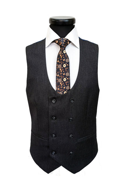 Charcoal 3-Piece Slim Fit Suit