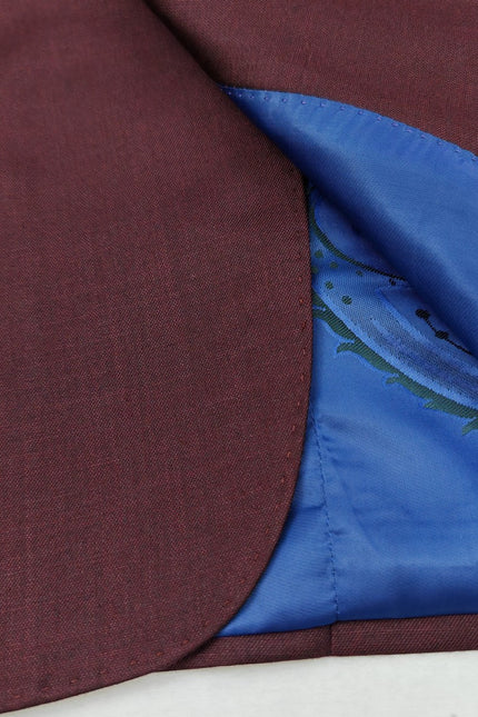 Burgundy 3-Piece Suit