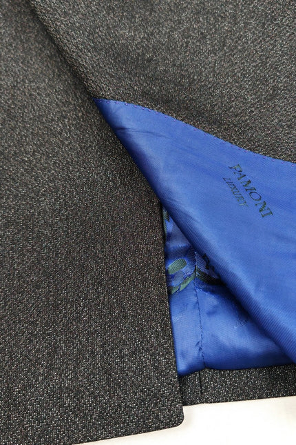 Dark Grey Double Breasted Suit