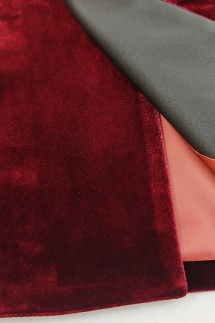 Burgundy Double Breasted Dinner Jacket