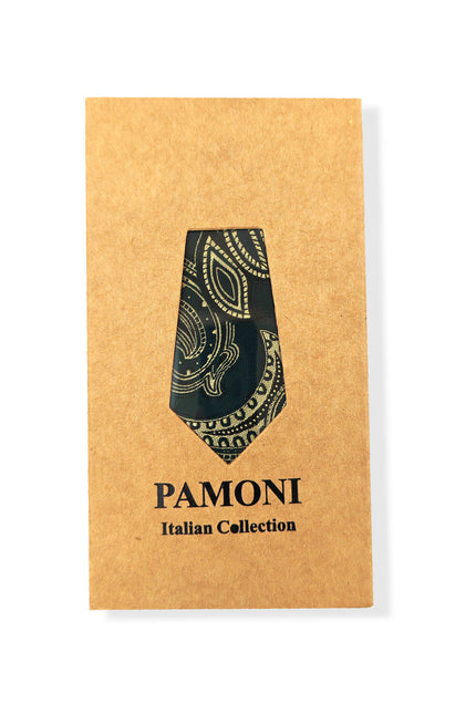 Green Paisley Tie & Pocket Square Set