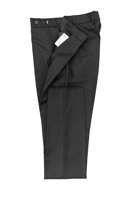 Black Double Breasted Suit with Gold Button