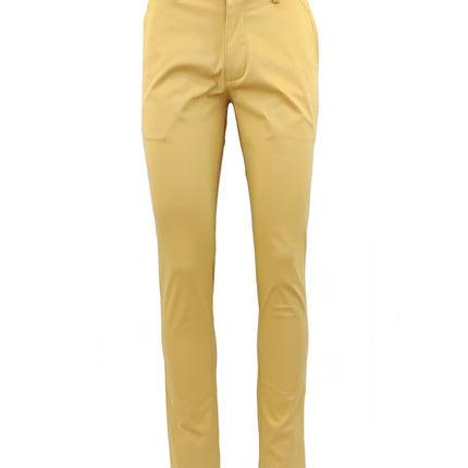 Beige Stretch Slim Fit Chino