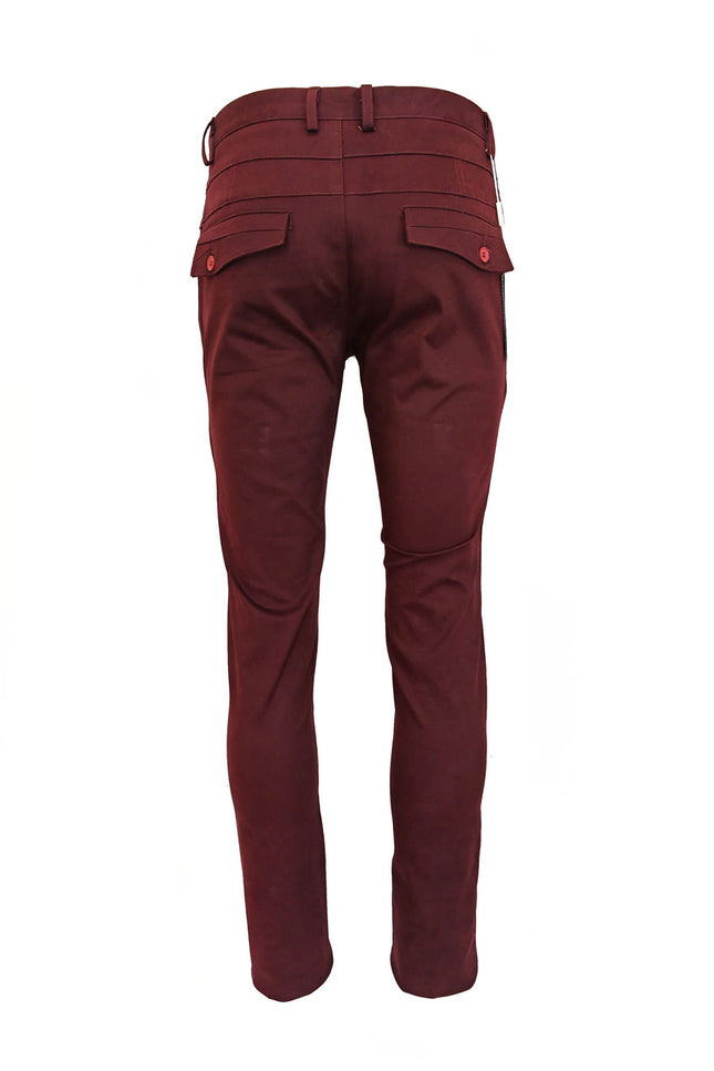 Burgundy Slim Fit Chino