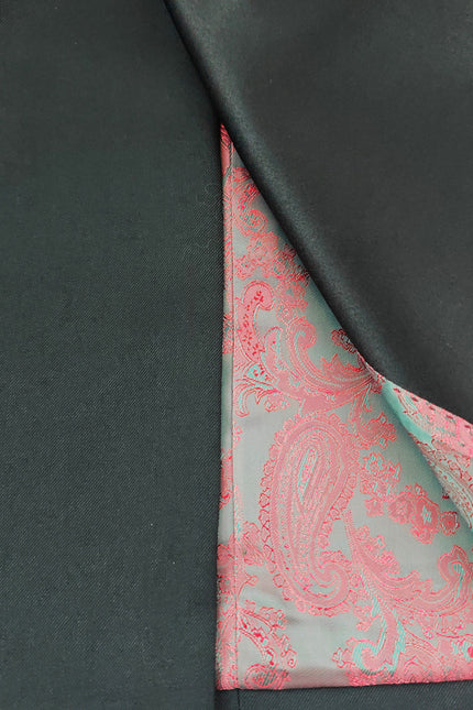 Men’s Black Double-Breasted Dinner Suit