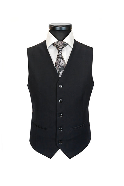 Men’s Black 3-Piece Slim Fit Suit
