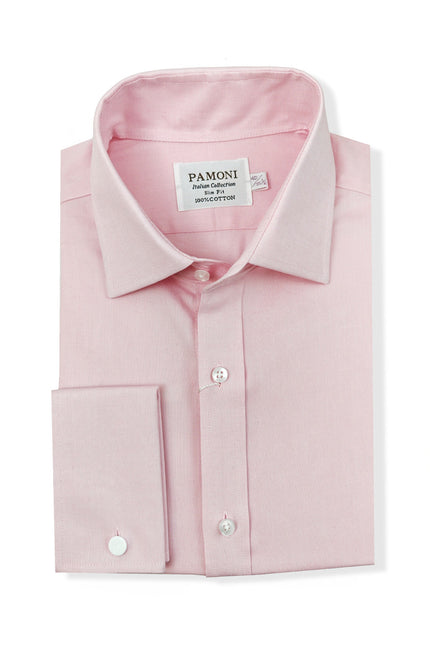 Men’s Pink Oxford Slim Fit Shirt