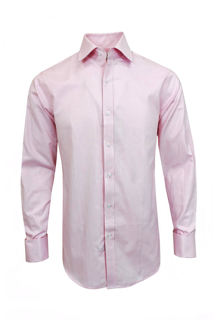 Men’s Pink Oxford Slim Fit Shirt