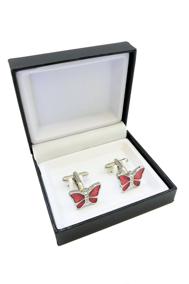 Butterfly Metal Cufflinks