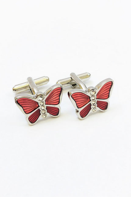 Butterfly Metal Cufflinks