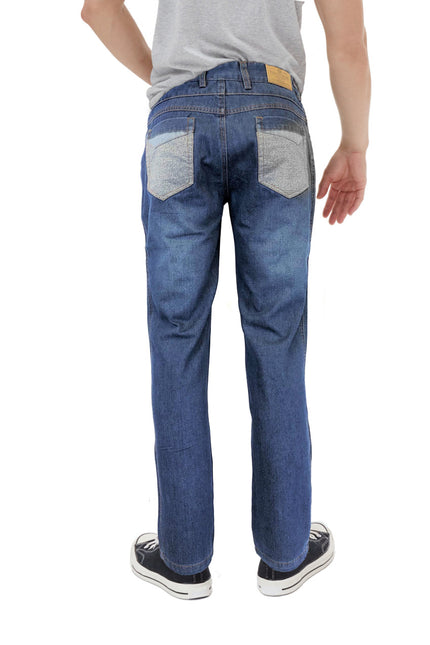 Regular fit jeans back view