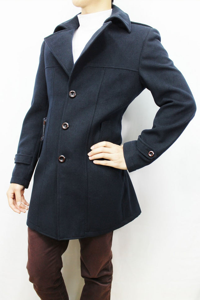 Navy Over Coat