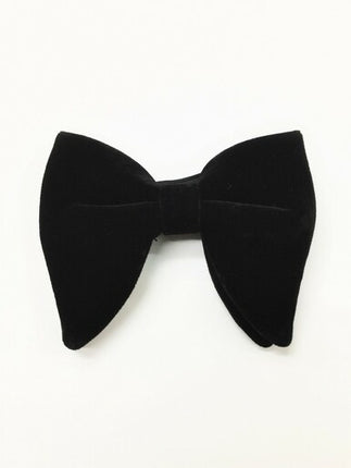 Black Velvet bow tie - Pamoni