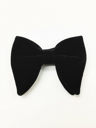 Black Velvet bow tie - Pamoni
