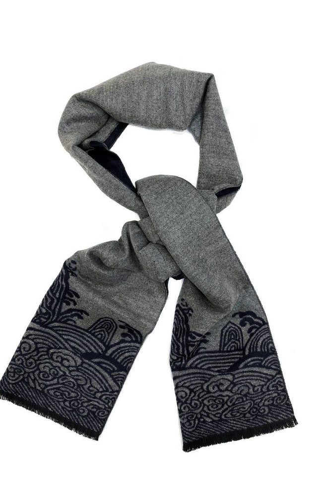 Traditional Oriental Pattern Scarf - Pamoni